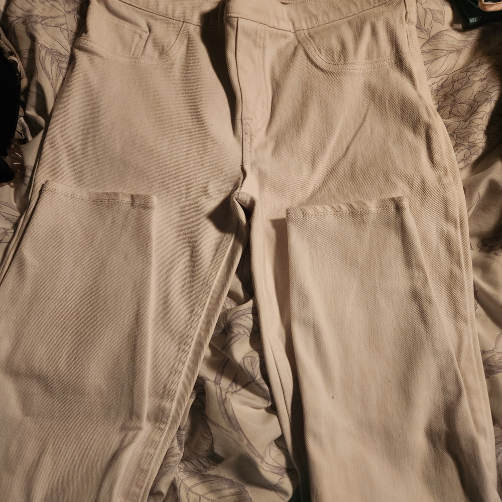 SPANX White High-Waisted Pants